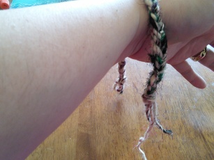 12-two knots bracelet length